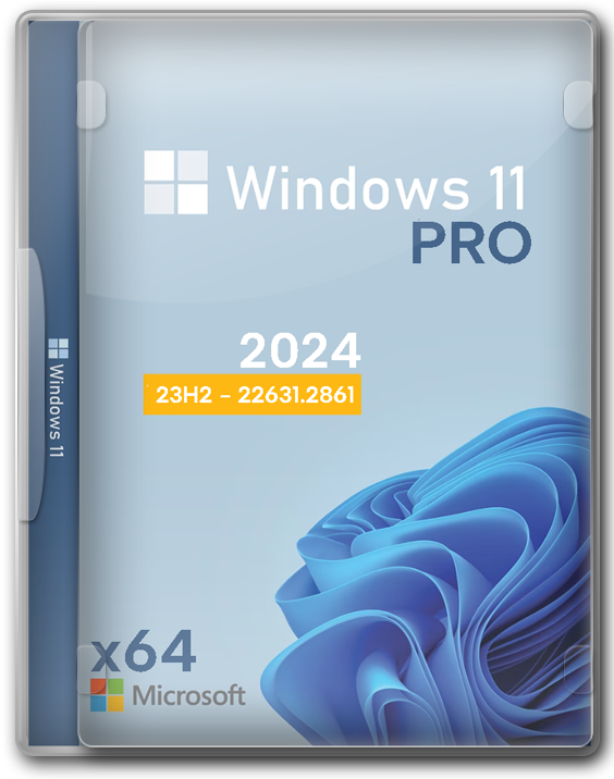 Windows 11 2024 Professional 23H2 x64  