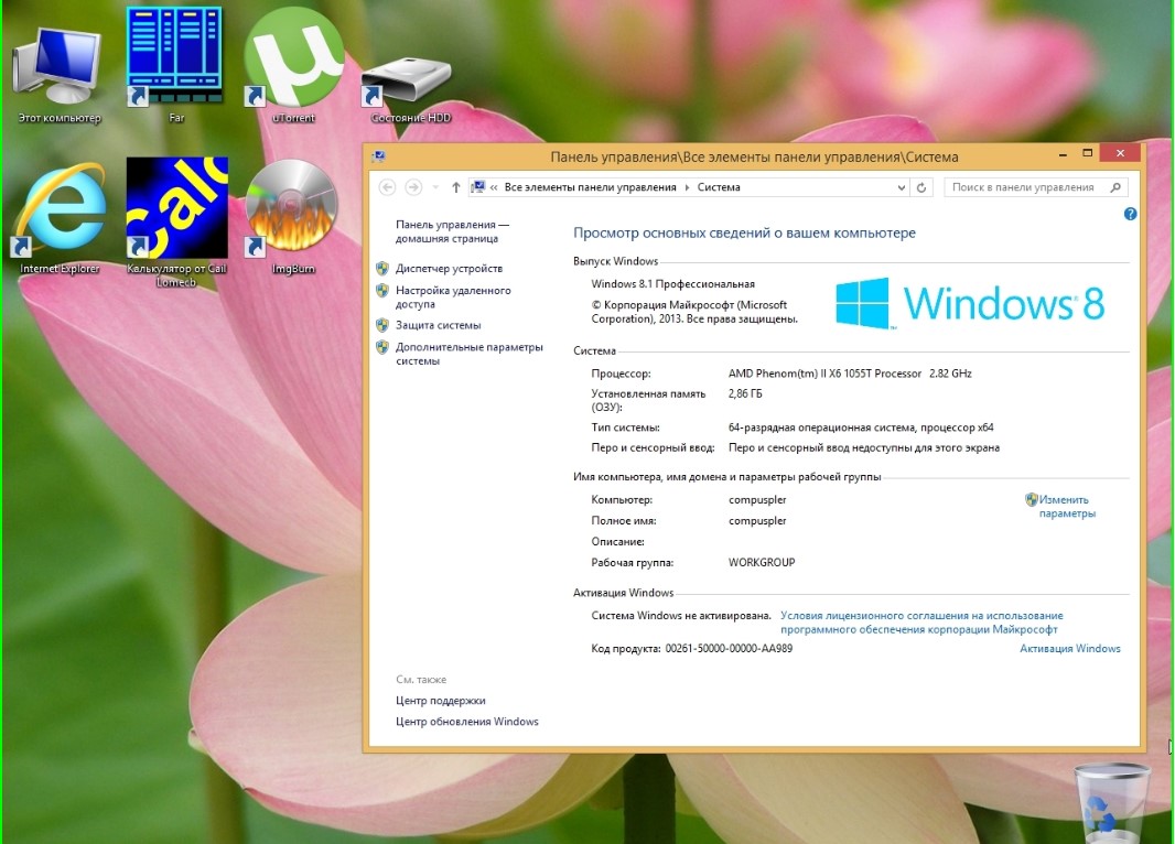 Windows 8.1 Lite 64 Bit