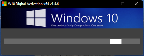 W10 digital activation