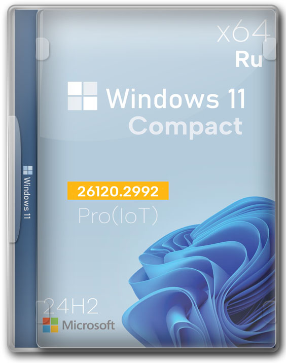 Windows 11 64  Compact 2025 Pro 24H2    - 2.6 